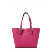 Stijlvolle Shopper Tas met Pochette Versace , Pink , Dames