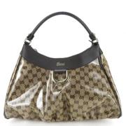 Pre-owned Fabric gucci-bags Gucci Vintage , Beige , Dames