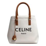 Pre-owned Fabric celine-bags Celine Vintage , White , Dames