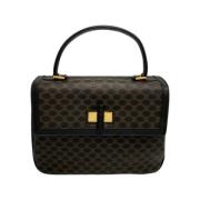 Pre-owned Leather celine-bags Celine Vintage , Black , Dames