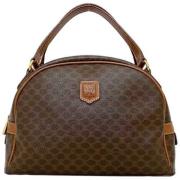 Pre-owned Leather celine-bags Celine Vintage , Brown , Dames