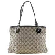 Pre-owned Fabric gucci-bags Gucci Vintage , Beige , Dames