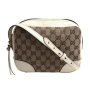 Pre-owned Fabric gucci-bags Gucci Vintage , Beige , Dames