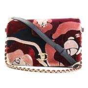 Pre-owned Leather shoulder-bags Chanel Vintage , Multicolor , Dames