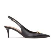 Elegante Slingback Pumps Valentino Garavani , Black , Dames