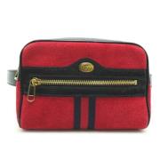 Pre-owned Fabric gucci-bags Gucci Vintage , Red , Dames