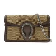 Pre-owned Fabric gucci-bags Gucci Vintage , Beige , Dames