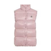 Roze Gilet Vest Moncler , Pink , Dames