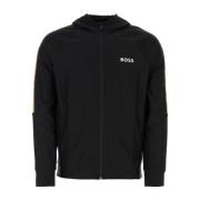 Stijlvolle Sweatshirt voor Mannen Boss , Black , Heren