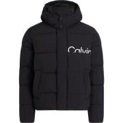 Zwarte Buitenkleding Jas Aw23 Calvin Klein , Black , Heren