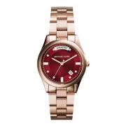 Roze Roestvrij Stalen Quartz Horloge Michael Kors , Pink , Dames