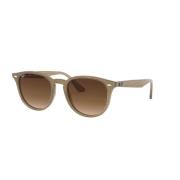 Bruin Gradient Zonnebril Propionaat Frame Ray-Ban , Beige , Unisex