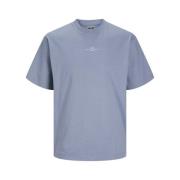 Solarize Tee Crew Neck T-shirt Jack & Jones , Blue , Heren
