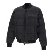 Zwarte Jassen voor Mannen Dsquared2 , Black , Heren