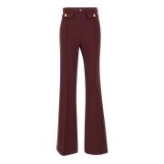 Rode Broek Elisabetta Franchi , Brown , Dames