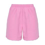 Shorts met logo Balenciaga , Pink , Dames