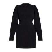 Gestreepte jurk Balenciaga , Black , Dames