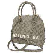 Pre-owned Fabric gucci-bags Gucci Vintage , Gray , Dames