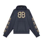 Katoenen sweatshirt Balenciaga , Blue , Heren