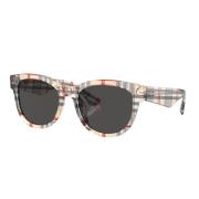 Vintage Check Phantos Zonnebril Burberry , Multicolor , Dames