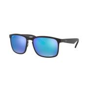 Klassieke Zwarte Blauwe Zonnebril Ray-Ban , Black , Heren