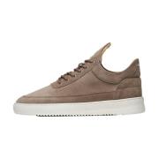 Low Top Suede Earth Filling Pieces , Brown , Heren