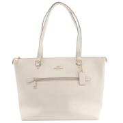 Pre-owned Fabric totes Coach Pre-owned , White , Dames