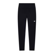 Sportleggings met logo Balenciaga , Black , Dames