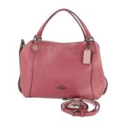 Pre-owned Fabric handbags Coach Pre-owned , Pink , Dames