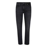 Blauwe Jeans Herfst Winter 2024 7 For All Mankind , Blue , Heren