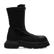 Leren schoenen Turbo Tractor Rick Owens , Black , Heren