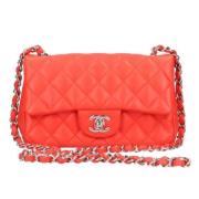 Pre-owned Fabric chanel-bags Chanel Vintage , Red , Dames