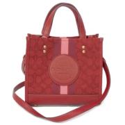 Pre-owned Fabric totes Coach Pre-owned , Brown , Dames