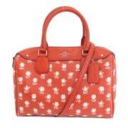 Pre-owned Fabric handbags Coach Pre-owned , Red , Dames