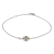 Pre-owned White Gold bracelets Louis Vuitton Vintage , Gray , Dames