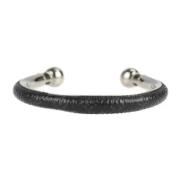 Pre-owned Metal bracelets Louis Vuitton Vintage , Black , Dames