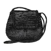 Stijlvolle Leren Tas Dragon Diffusion , Black , Dames