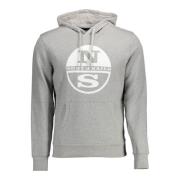 Hoodies North Sails , Gray , Heren