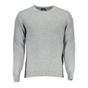 North Sails Gray Wool Sweater North Sails , Gray , Heren