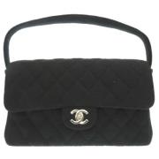 Pre-owned Fabric chanel-bags Chanel Vintage , Black , Dames