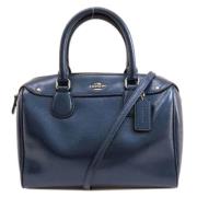 Pre-owned Fabric handbags Coach Pre-owned , Blue , Dames