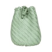 Stijlvolle Leren Tas Dragon Diffusion , Green , Dames