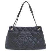 Pre-owned Fabric chanel-bags Chanel Vintage , Black , Dames