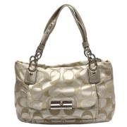 Pre-owned Fabric handbags Coach Pre-owned , Gray , Dames