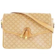 Pre-owned Plastic shoulder-bags Celine Vintage , Beige , Dames