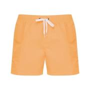 Zee Shorts Kostuum Elastische Taille Koord Sundek , Orange , Heren