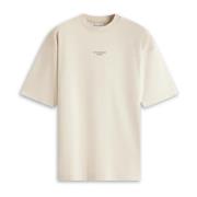 Slogan T-shirt Drole de Monsieur , Beige , Heren