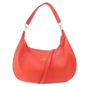 Pre-owned Fabric shoulder-bags Coach Pre-owned , Orange , Dames