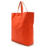 Pre-owned Leather celine-bags Celine Vintage , Orange , Dames