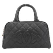 Pre-owned Fabric chanel-bags Chanel Vintage , Black , Dames